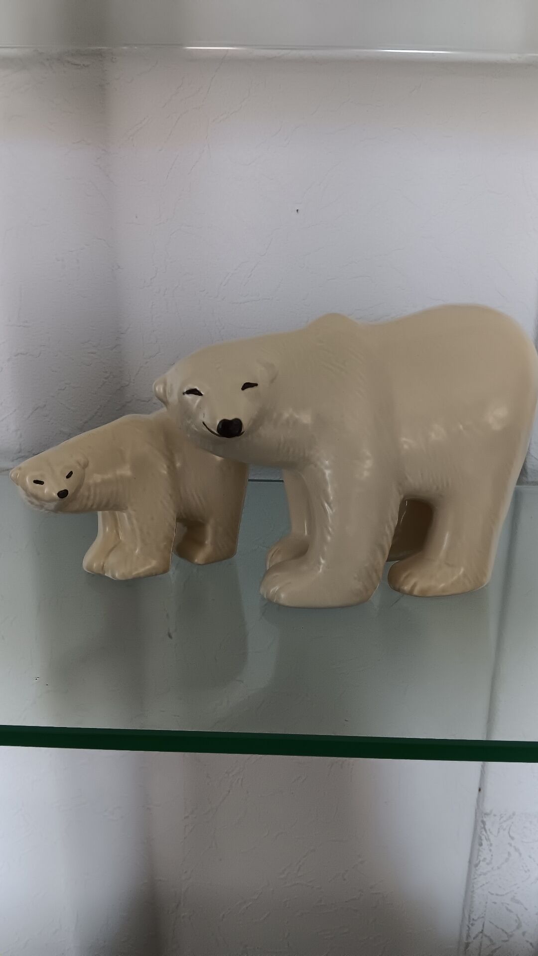 Polar Bear Duo from the Lilla Zoo series by Lisa Larson
