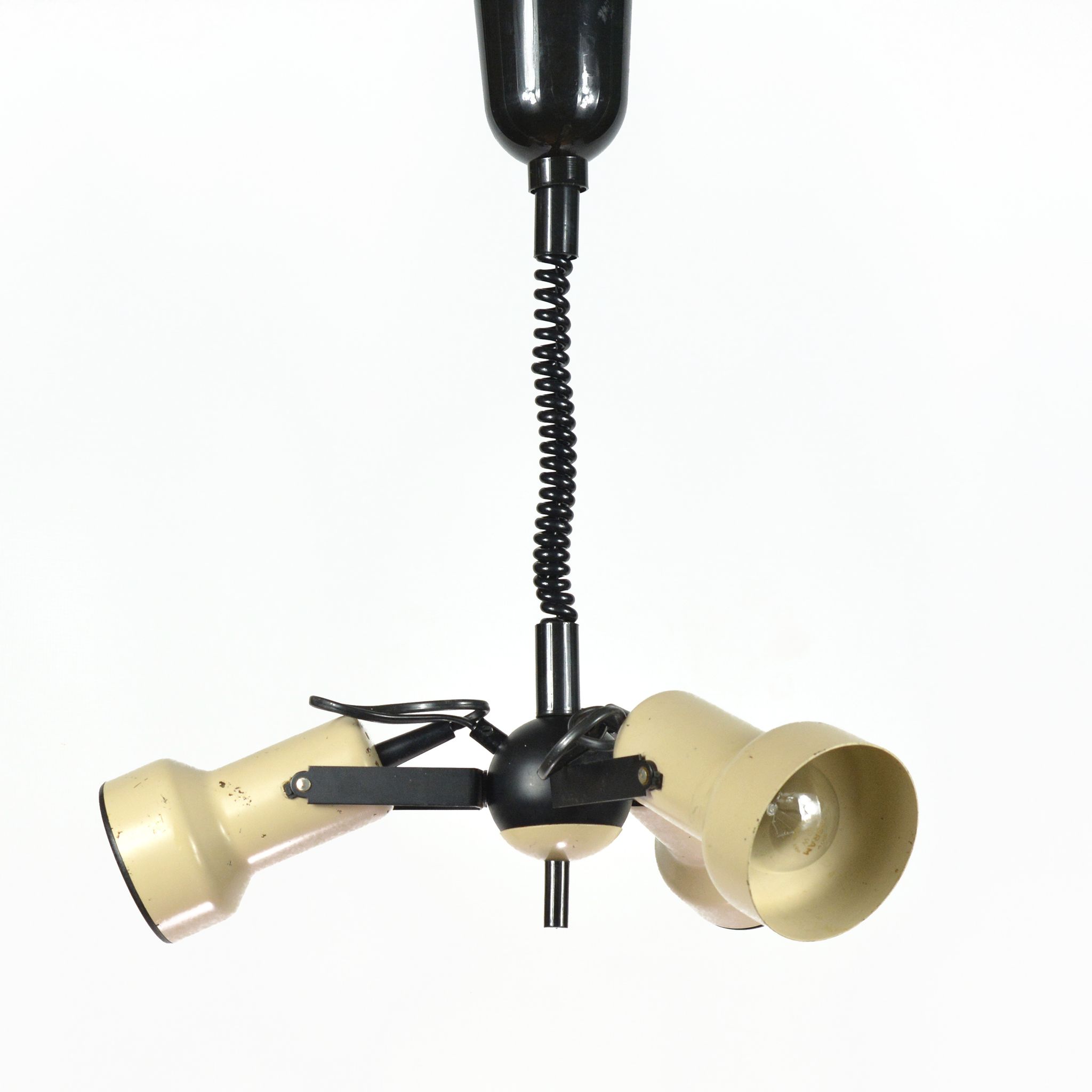 1970s space age pendant lamp Richard Essig Besigheim, Germany
