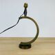 Sculptural brass lamp modernist style 50s