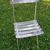 Chaise pliante de jardin