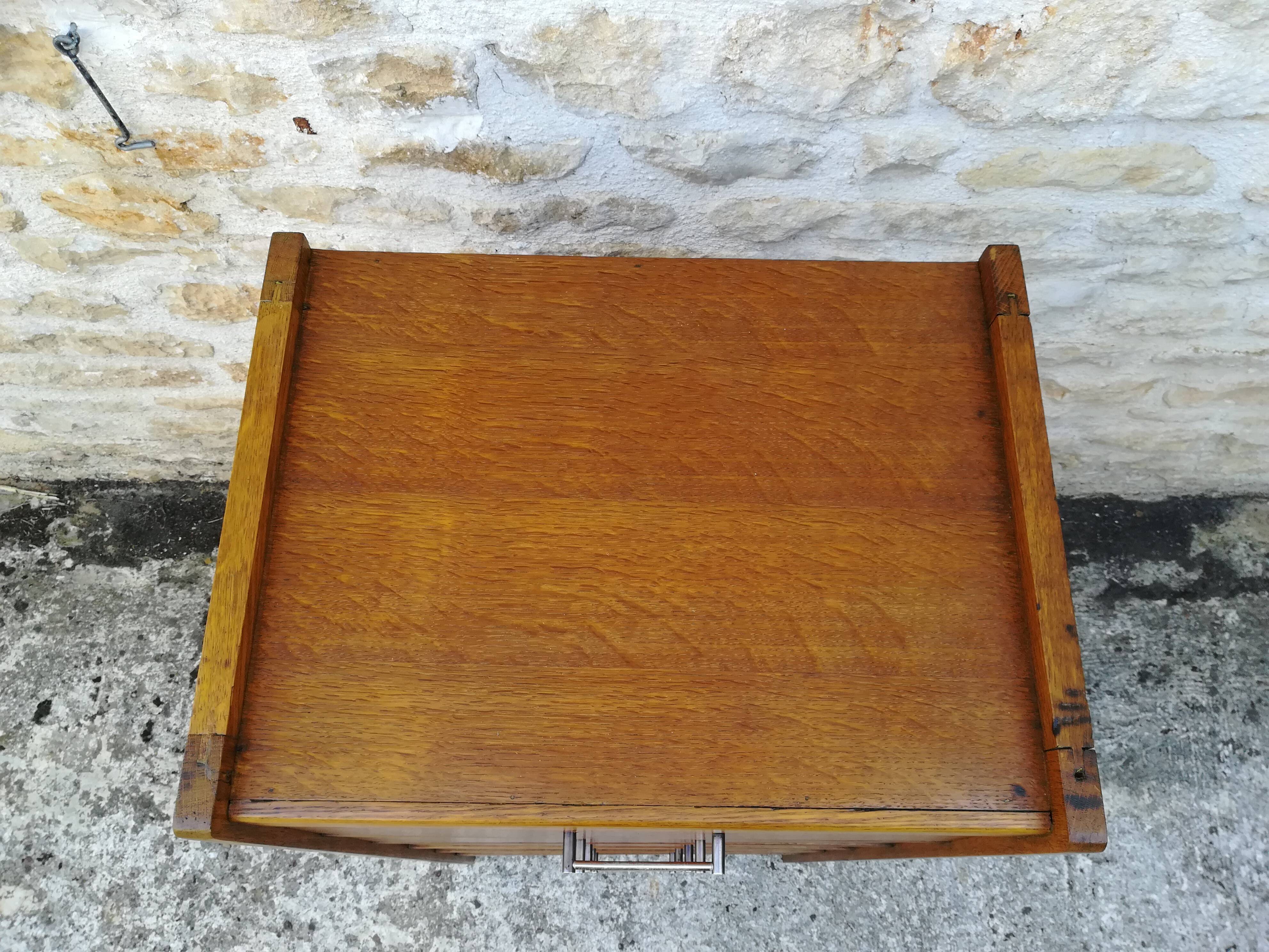 Vintage chiffonier with five drawers