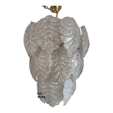 Murano leaf chandelier, 1970s
