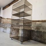 Bibliothèque étagère modulaire plexiglass