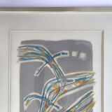 MANESSIER The Water and Purity, 1959. Original lithograph signed in pencil.