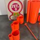 Service for orangeade JP Vitrac