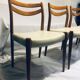 Lot de 4 chaises danoises 1950