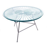 Zipolite ocean blue coffee table boqa