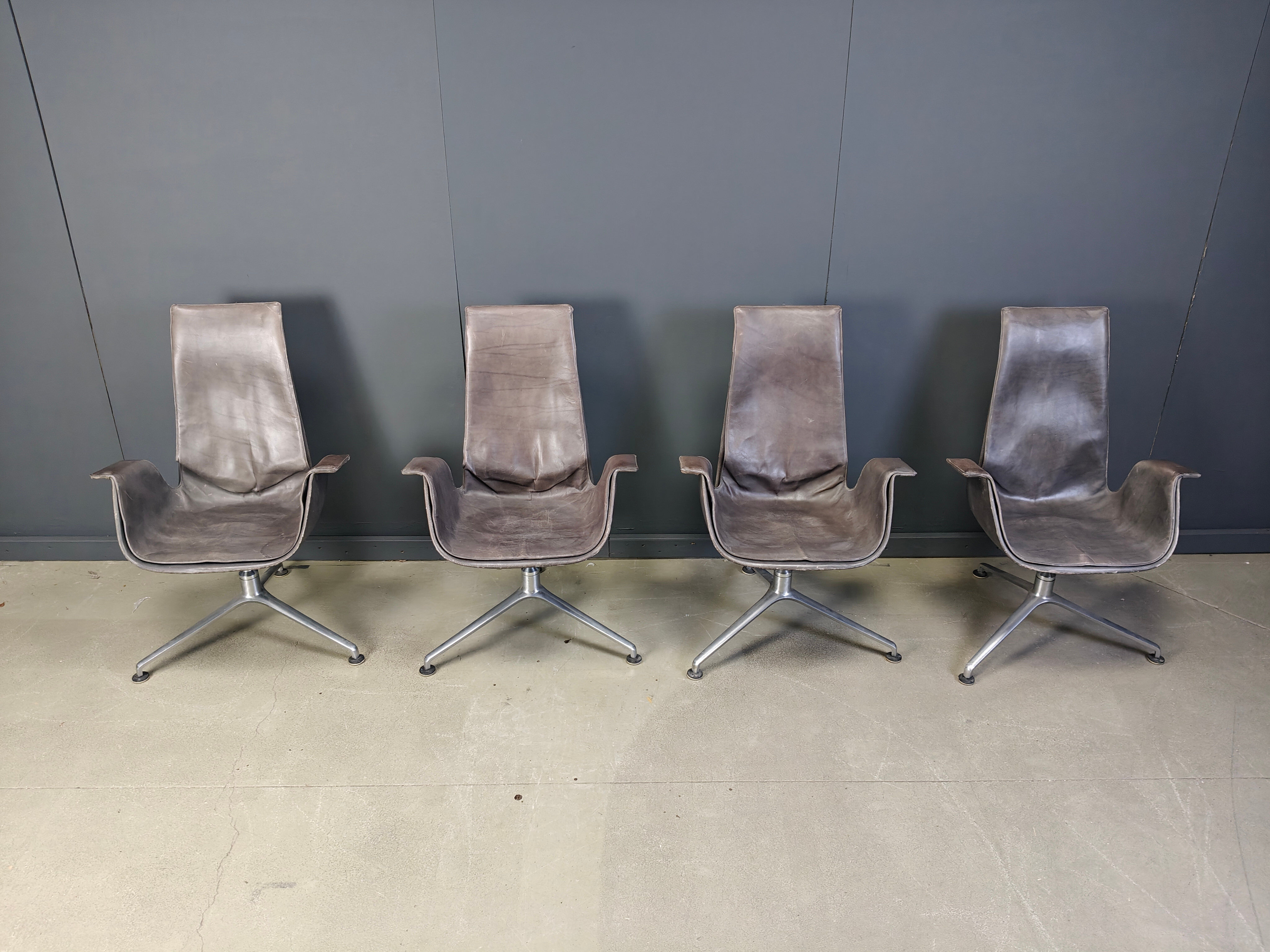 Fk 6725 chairs by Preben Fabricius & Jørgen Kastholm for Walter Knoll