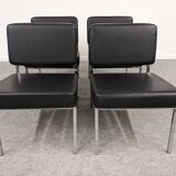 Set of 4 modernist armchairs circa 1970