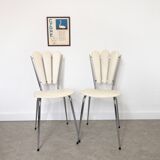 Pair of kitchen chairs Tubménager skaï