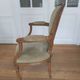 Fauteuils médaillon style Louis XVI