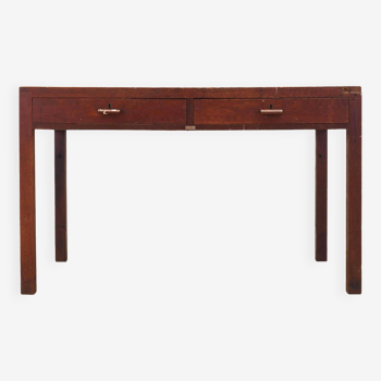 Bureau en chêne, design danois, années 1960, éditeur : Ehapa