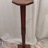 Sellette Art Deco in varnished wood