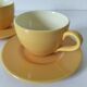 Duo of cups and saucers Pagnossin Treviso