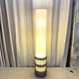 1960s rattan floor lamp