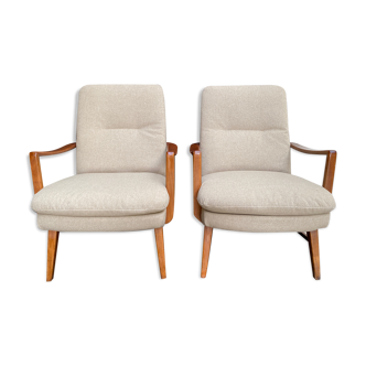 Pair of vintage armchairs