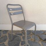 Ancienne chaise guinguette / bistrot vintage