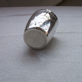 Timbale silver massive art deco