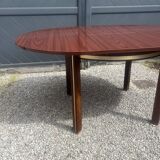 Round table with extensions, Scandinavian design.