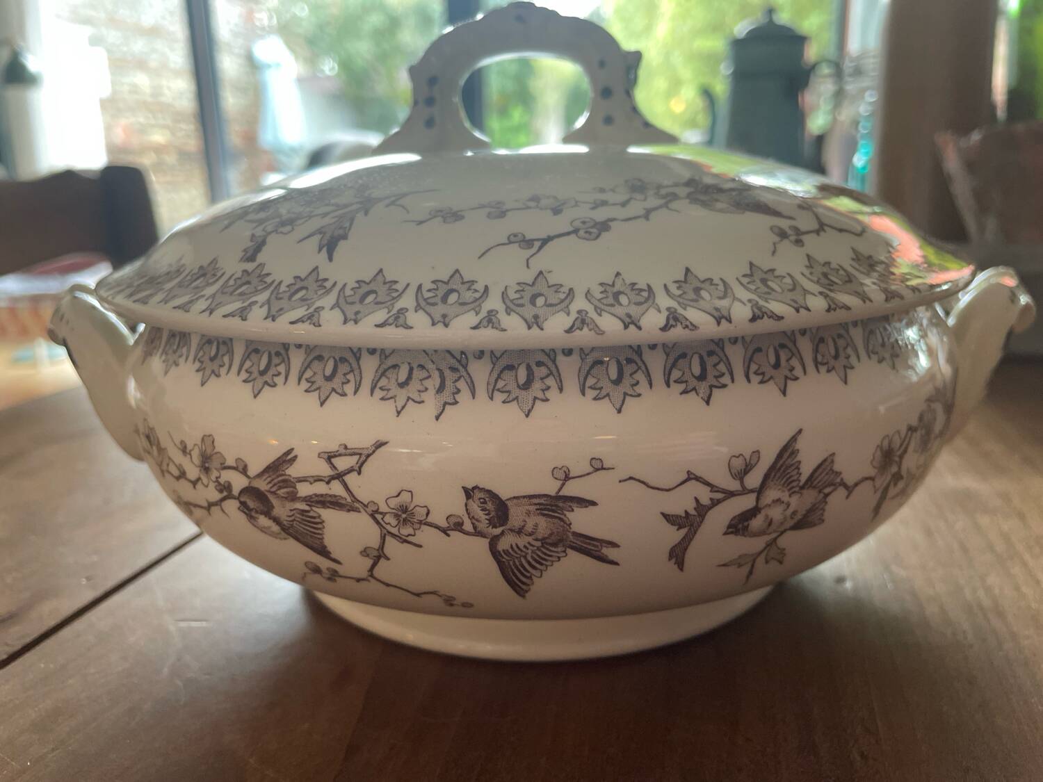 Very rare, soup tureen M Chanut, E. Primard Paris.