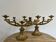 Paire de candélabres en bronze doré d'époque ART DECO