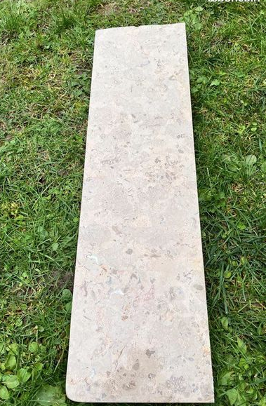 Marble radiator shelf