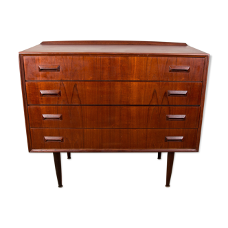 Danish teak chest of drawers by Borge Mogensen for Soborg Mobelfabrik 1960