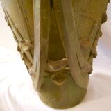 Vase signed Blanche Poccard de Saintilau, salon 1902, art nouveau