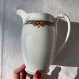 White porcelain pitcher