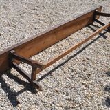 Rustic oak bench