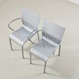 Pietro Arosio Pair of Mirandolina Chairs for Zanotta Italy 1993