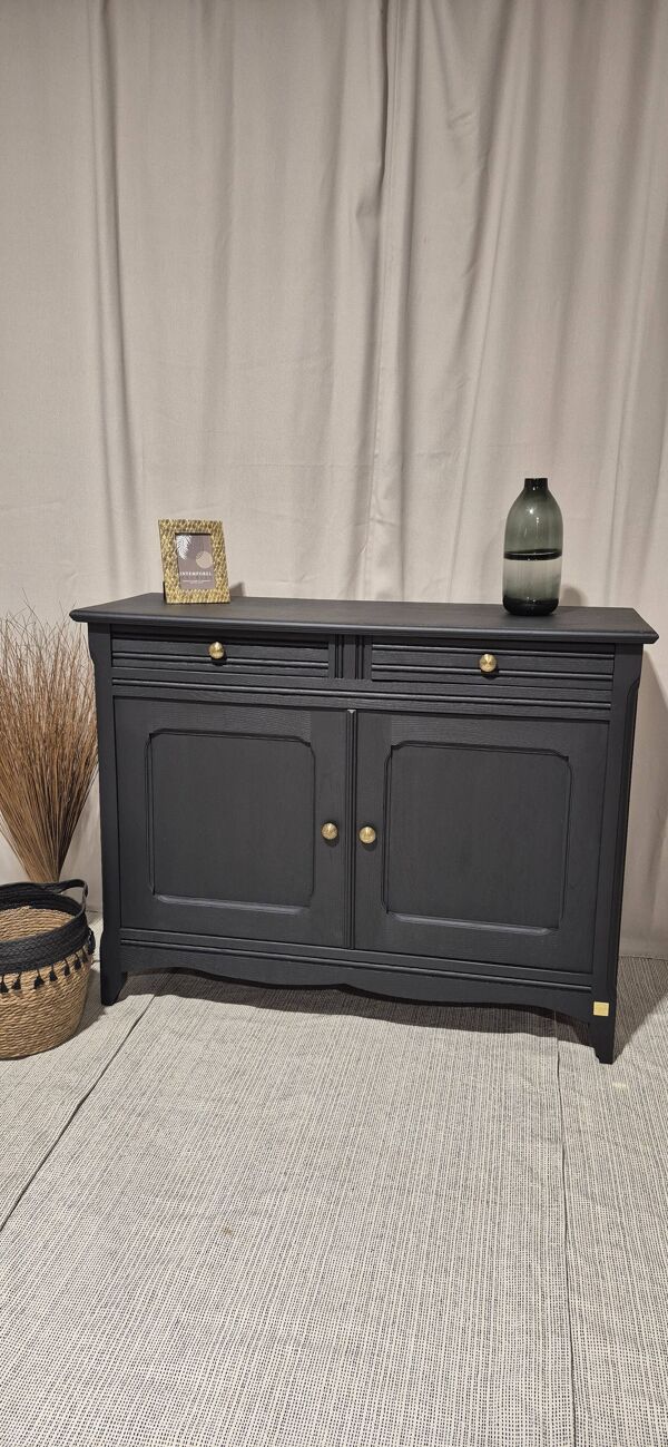 Buffet bas 2 portes et 2 tiroirs