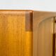 Danish Teak Sideboard with Tambour Doors from CFC Silkeborg, 1970s