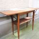 Old solid wood console with 2 flaps.