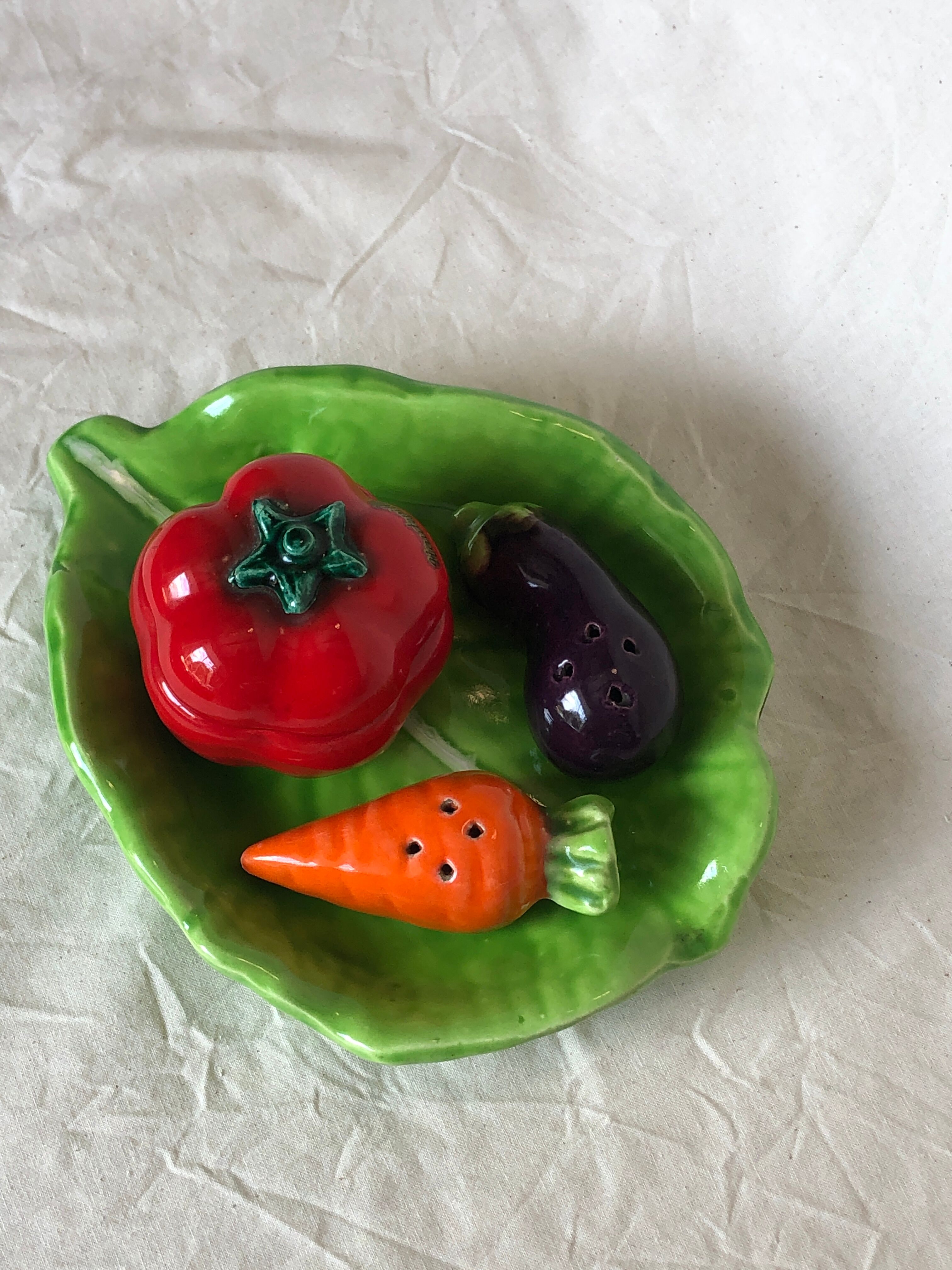 Condiment set, slurry vegetables
