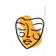 Illustration "Visage yellow"