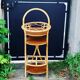 Bamboo bar, 3  compartments, 1960