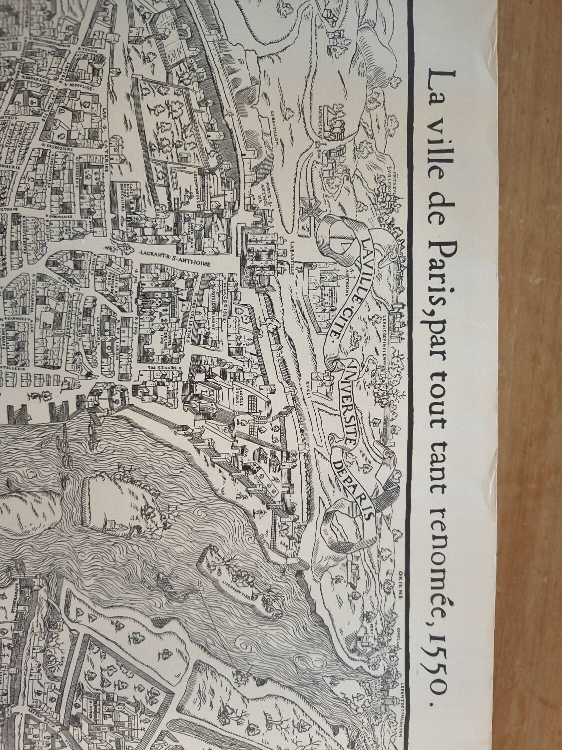 Vielle Carte de Paris