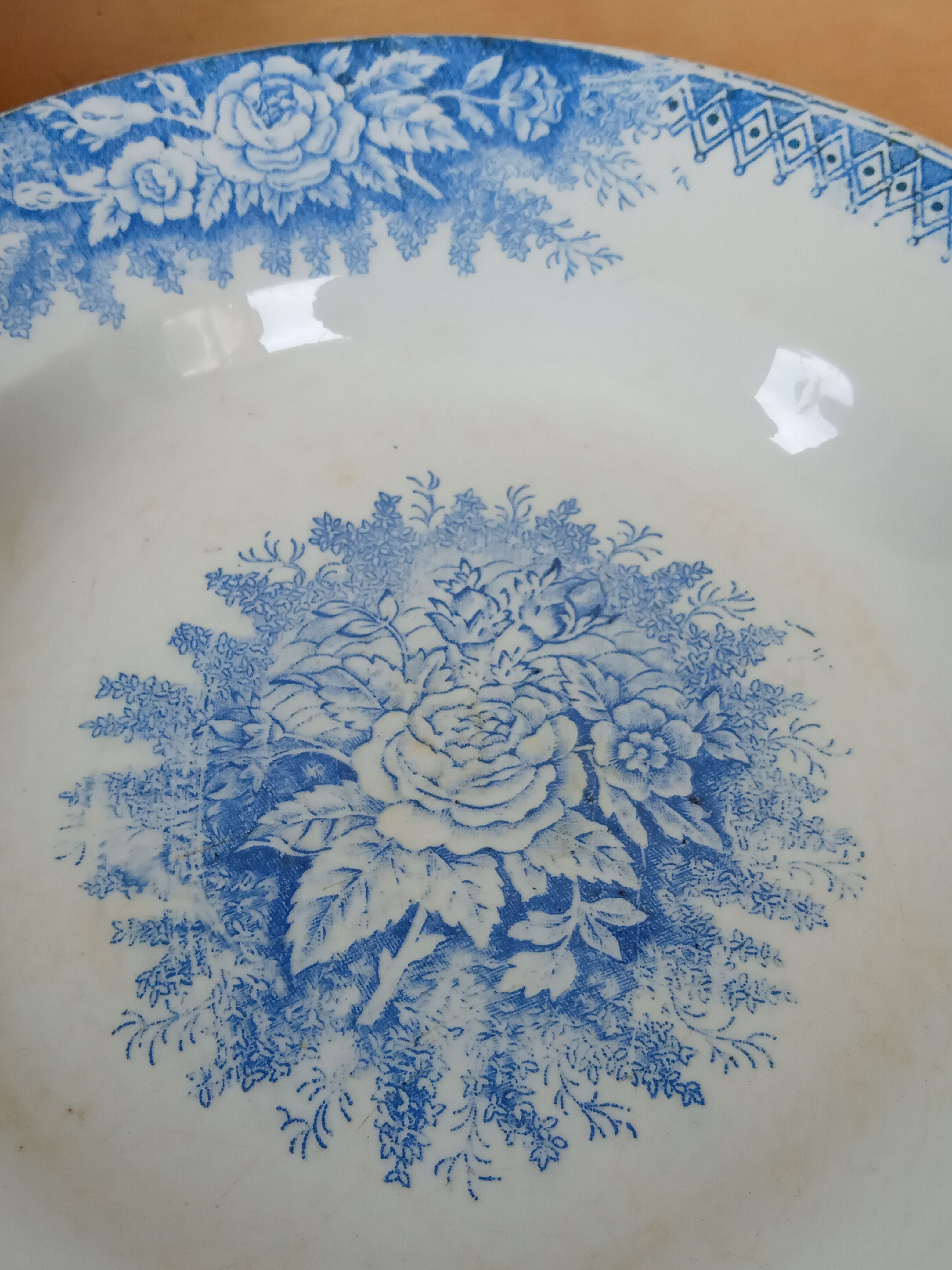 Lot d'assiettes creuses de Saint Amand