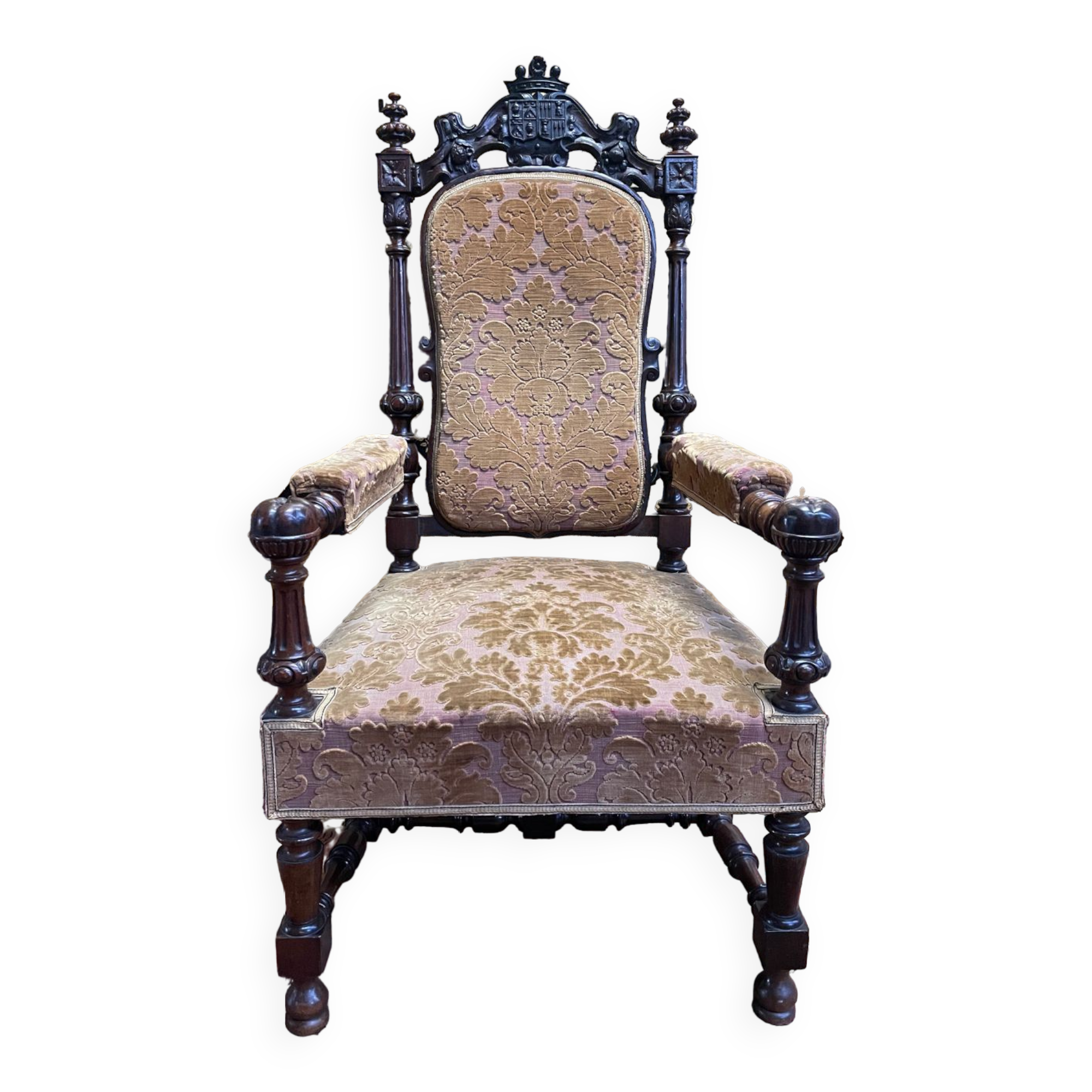 Fauteuil d’apparat de style Renaissance