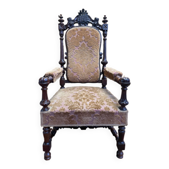 Fauteuil d’apparat de style Renaissance