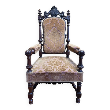 Fauteuil d’apparat de style Renaissance