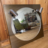 Lighted smoked mirror
