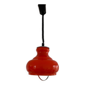 Suspension en opaline monte et baisse des années 70