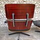 Eames Lounge Chair 670 & Ottoman 671 in rosewood, Herman Miller