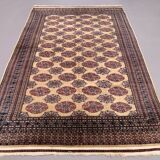 Fine Vintage Pakistani Rug, 290x190 cm Turkoman Bokhara Large, Shabby