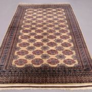 Fine Vintage Pakistani Rug, 290x190 cm Turkoman Bokhara Large, Shabby