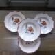 4 vintage deep plates from Digoin Sarreguemines 200894