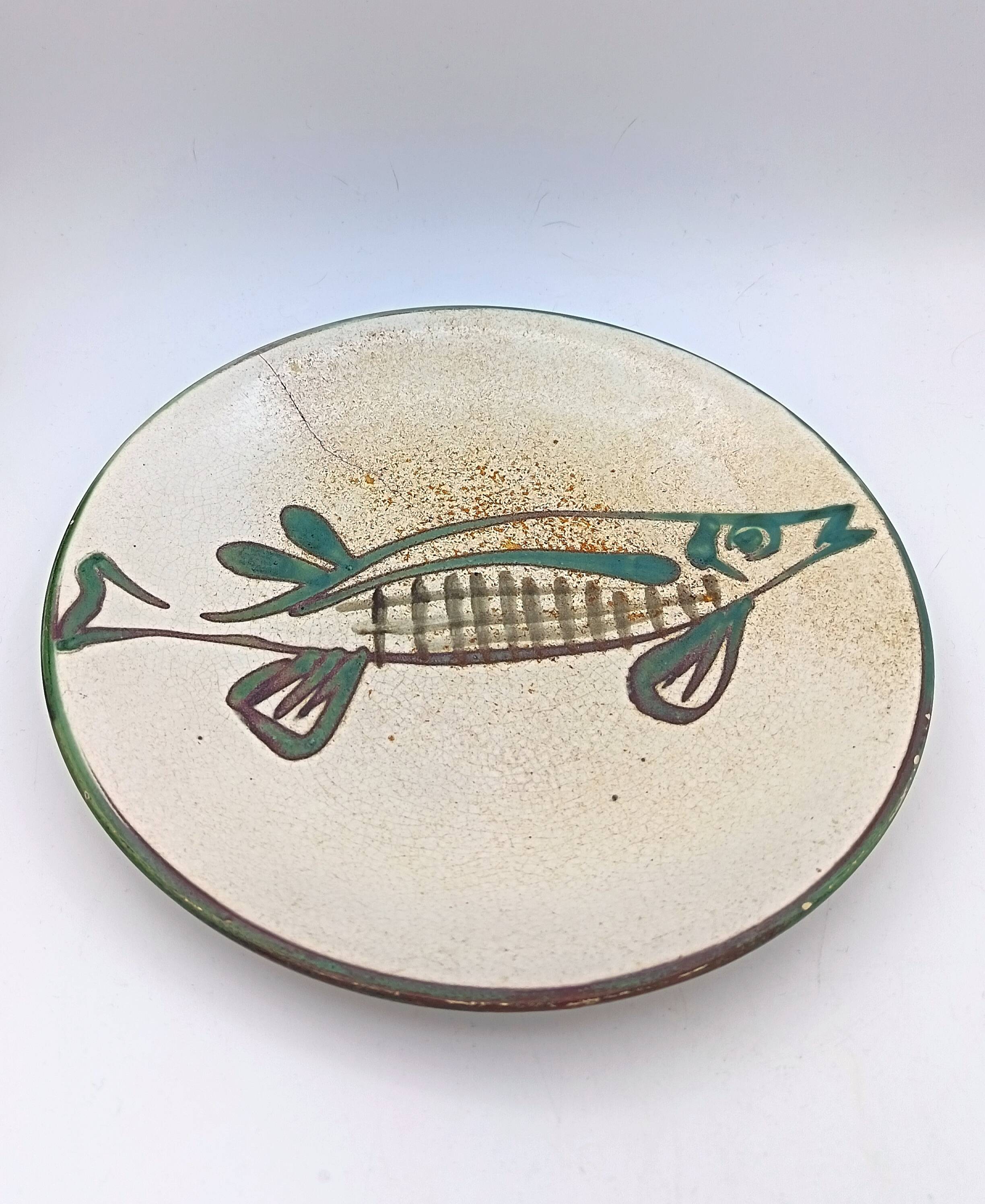 Plate Roger Picault - Vallauris