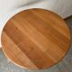 Wooden pedestal table